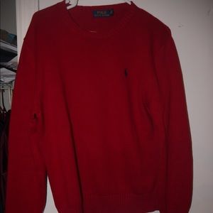 Polo by Ralph Lauren red sweatshirt